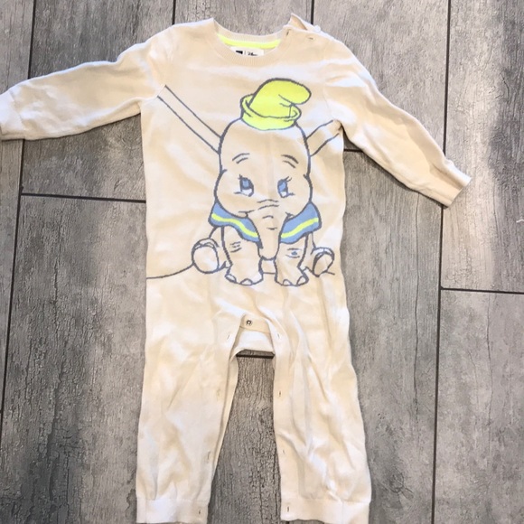 DISNEY DUMBO BABY BOY 4 PIECE PAJAMAS SIZE 12 18 24 MONTHS NEW!